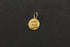 24K Gold Vermeil over Sterling Silver Double Side OHM Charm-- VM/CH2/CR52
